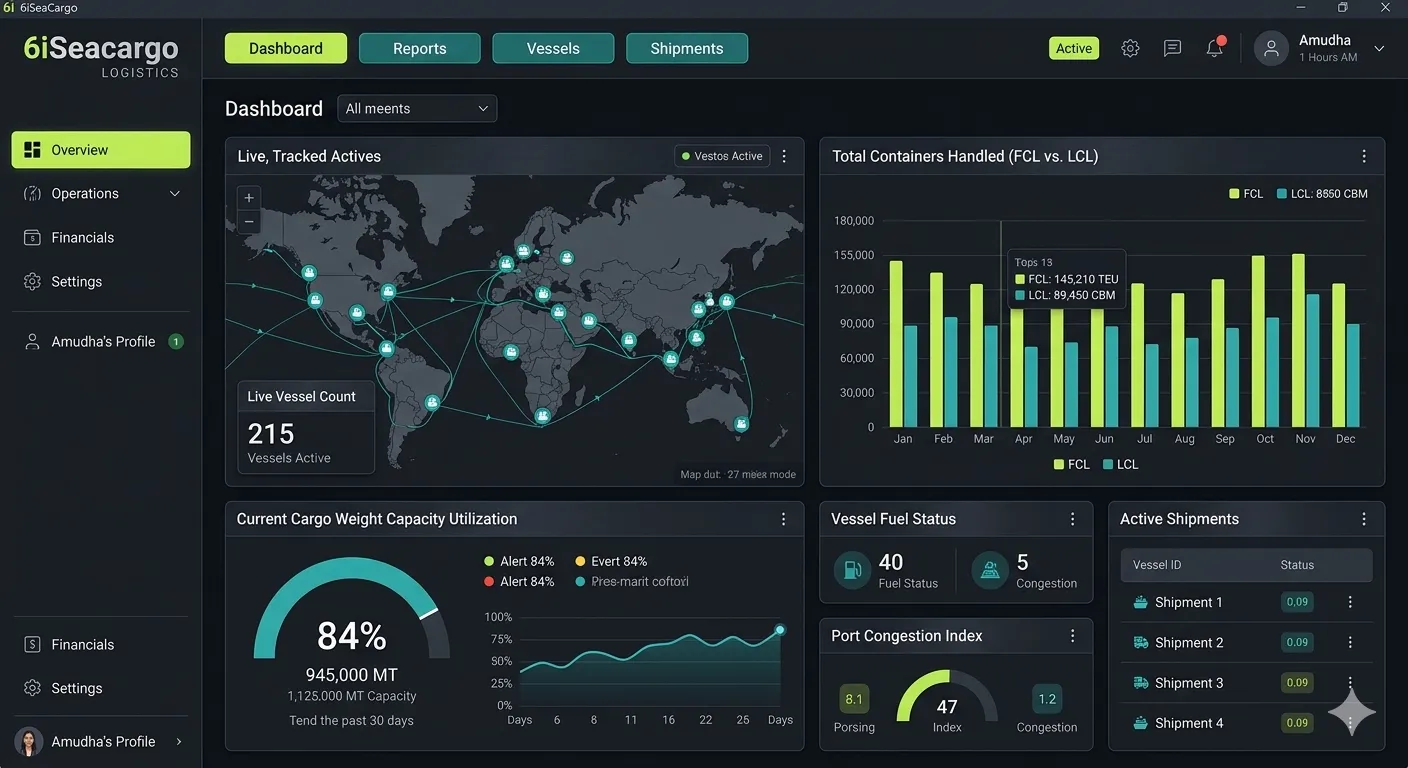 Maritime Logistics ERP